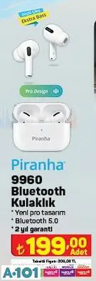 PİRANHA BLUETOOTH KULAKLIK PİRANHA BLUETOOTH KULAKLIK